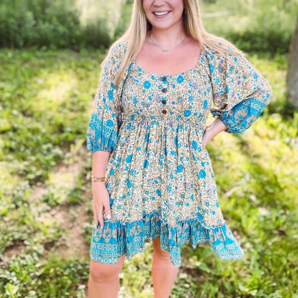 NWT floral print dress